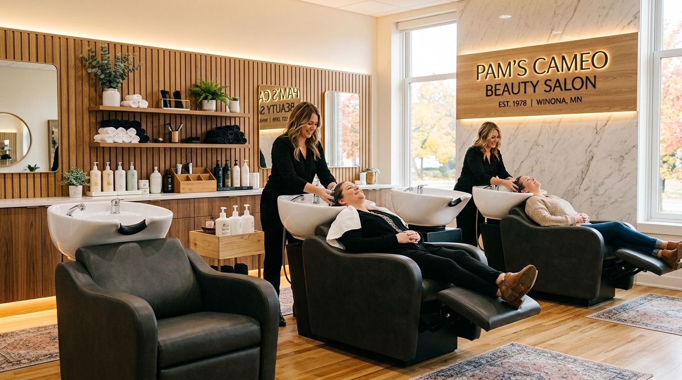 Illustration of Pam's Cameo Beauty Salon, beauty salon in Winona, MN, photo 2 of 6